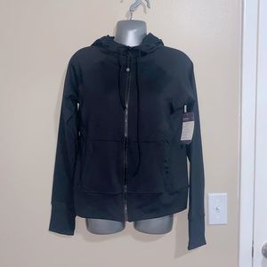 NWT Threads 4 Thought Plain Black Hoodie Sweatshirt, Size Small